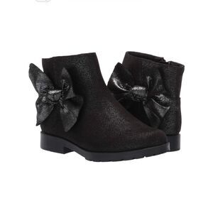 NEW Stride Rite Sr Lorraine Toddler Girls Size 9 Casual Boots Black